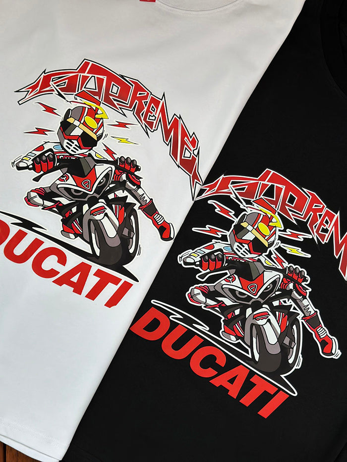 Supreme x Ducati  聯名短袖T恤