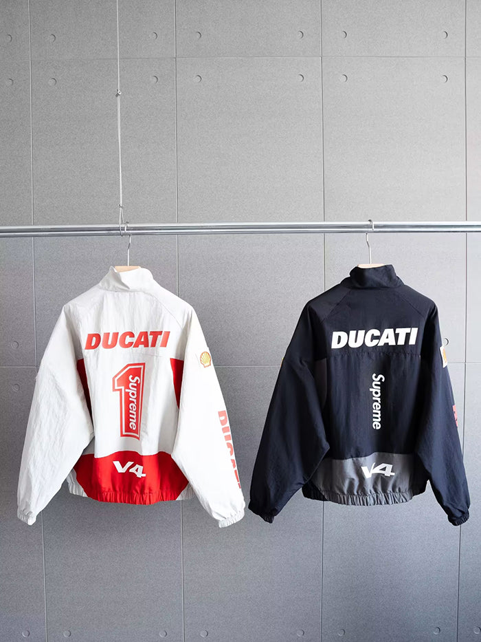 SUPREME x DUCATI TRACK JACKET PANT 立領運動夾克|長褲