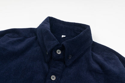 AMI PARIS Corduroy Shirt 純色燈芯絨襯衫