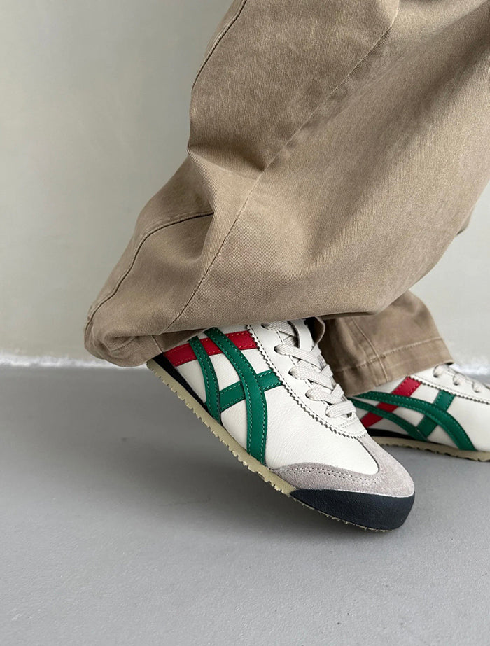 Onitsuka Tiger MEXICO 66 SD DL408-1684 - 經典復古紅綠虎爪紋運動鞋