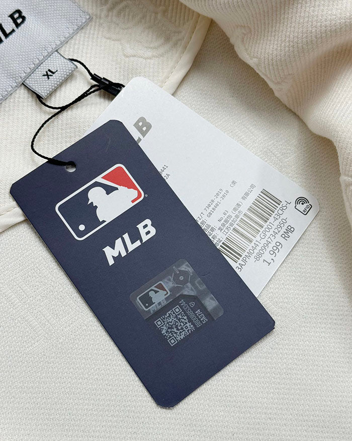 MLB JACKET 提花棒球休閒夾克