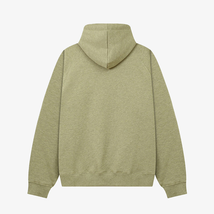 AMI Paris Embroidered Cotton Hoodie 連帽口袋運動衫