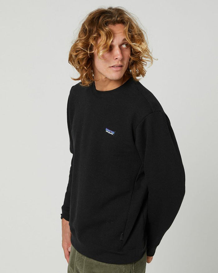 Patagonia P-6 Label Uprisal  Brushed Sweatshirt 圓領刷毛衛衣