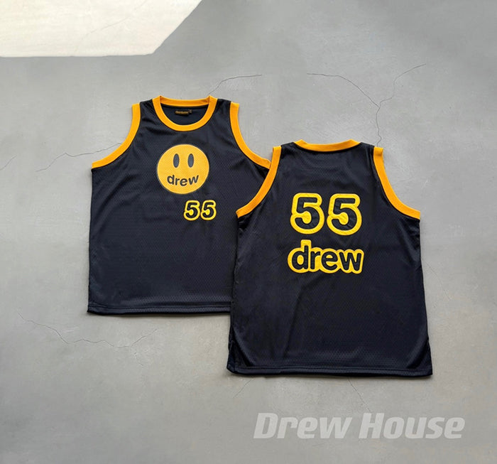 Drew House  Mesh Mascot Basketball Jersey 笑臉球衣背心