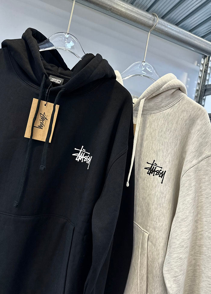 STUSSY BASIC FLEECE HOODIE 刷毛連帽上衣