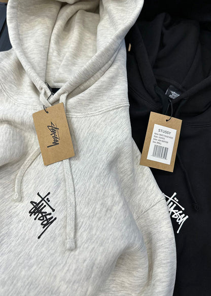 STUSSY BASIC FLEECE HOODIE 刷毛連帽上衣