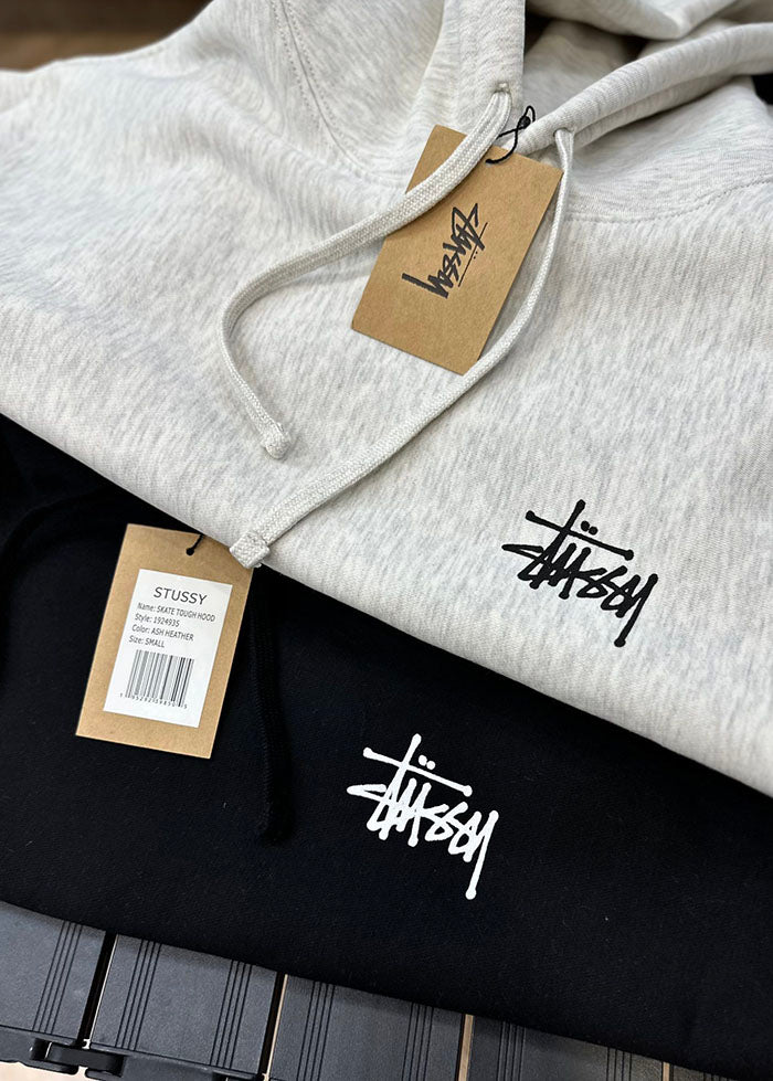 STUSSY BASIC FLEECE HOODIE 刷毛連帽上衣