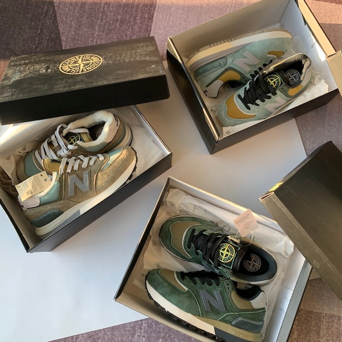 New Balance 574 x Stone Island 石頭島聯名 U574LGST