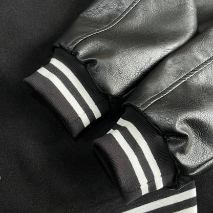 VICTOR VICTOR VARSITY JACKET 廓形鋪棉夾克