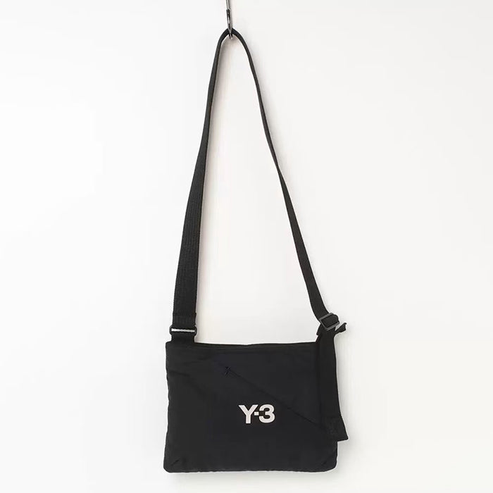 Y-3 LOGO Printed Nylon Sacoche Bag 尼龍斜跨包