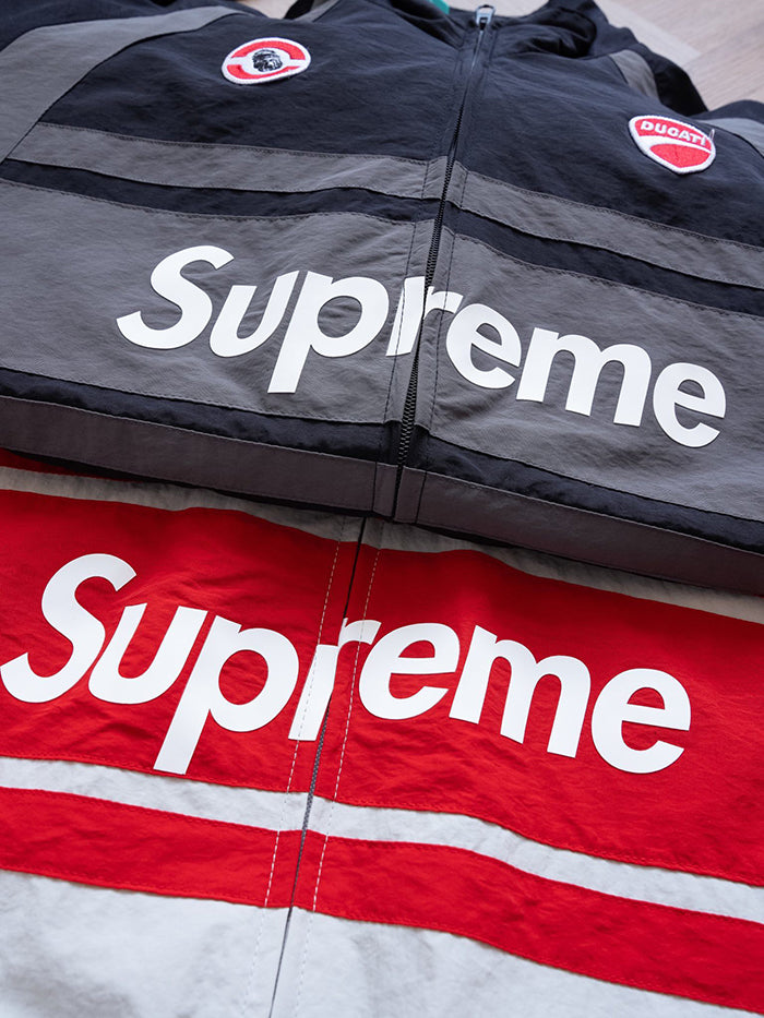 SUPREME x DUCATI TRACK JACKET PANT 立領運動夾克|長褲