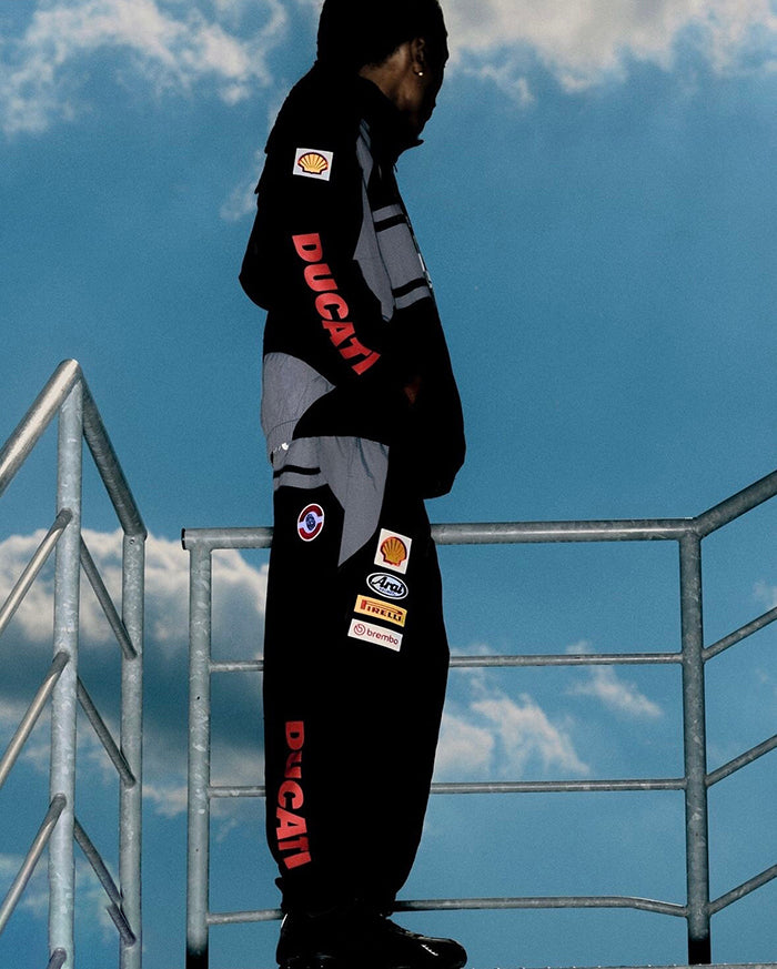 SUPREME x DUCATI TRACK JACKET PANT 立領運動夾克|長褲