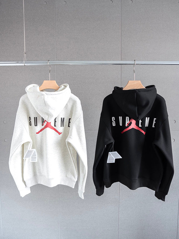 Supreme x Jordan 2024FW Hooded Sweatshirt 抓絨運動連帽衫