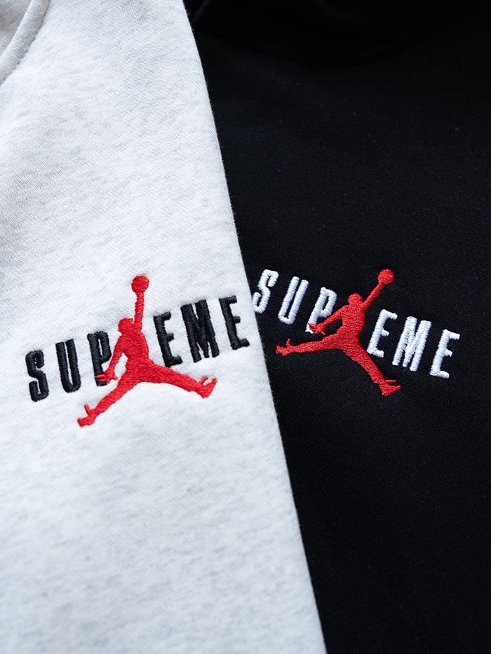 Supreme x Jordan 2024FW Hooded Sweatshirt 抓絨運動連帽衫