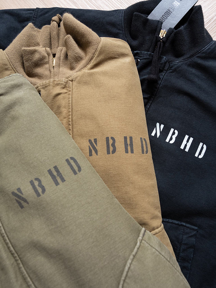 NEIGHBORHOOD DECK JACKET 軍事風立領鋪棉夾克