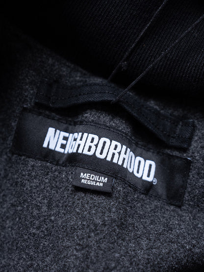 NEIGHBORHOOD DECK JACKET 軍事風立領鋪棉夾克