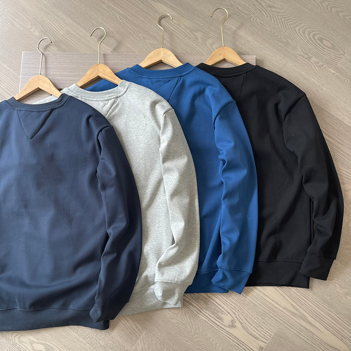 TOMMY HILFIGER Sweatshirt 刺繡旗幟刷毛衛衣