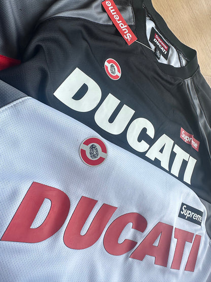 SUPREME x DUCATI SS24 SOCCER JERSEY  足球短袖T恤