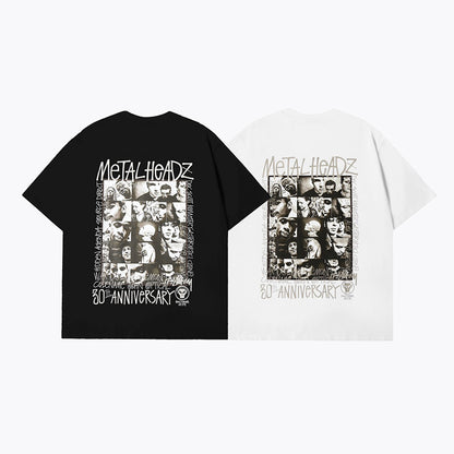 STUSSY X GOLDIE METALHEADZ 30 TEE 30週年人像印花短袖T恤