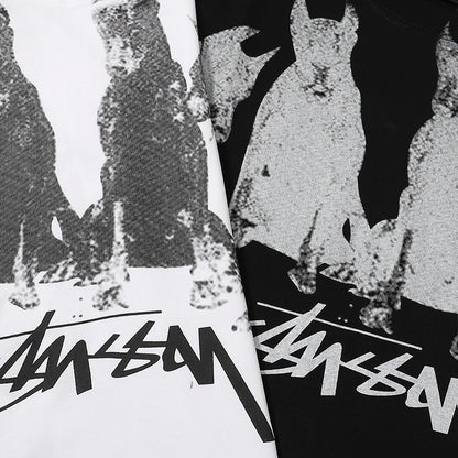 STUSSY  杜賓犬短袖T恤