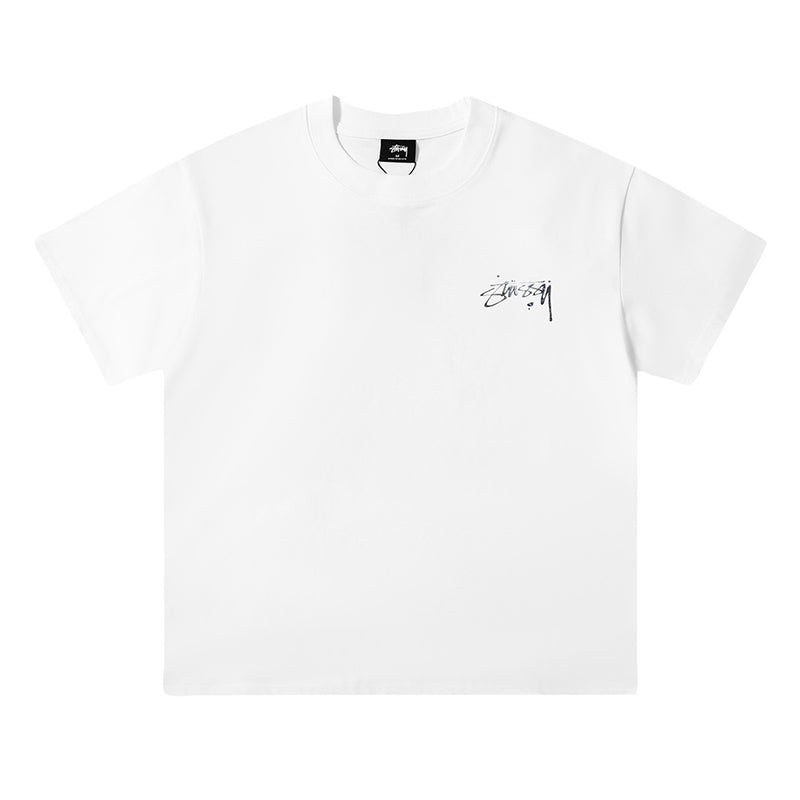 STUSSY 水銀印花短袖T恤