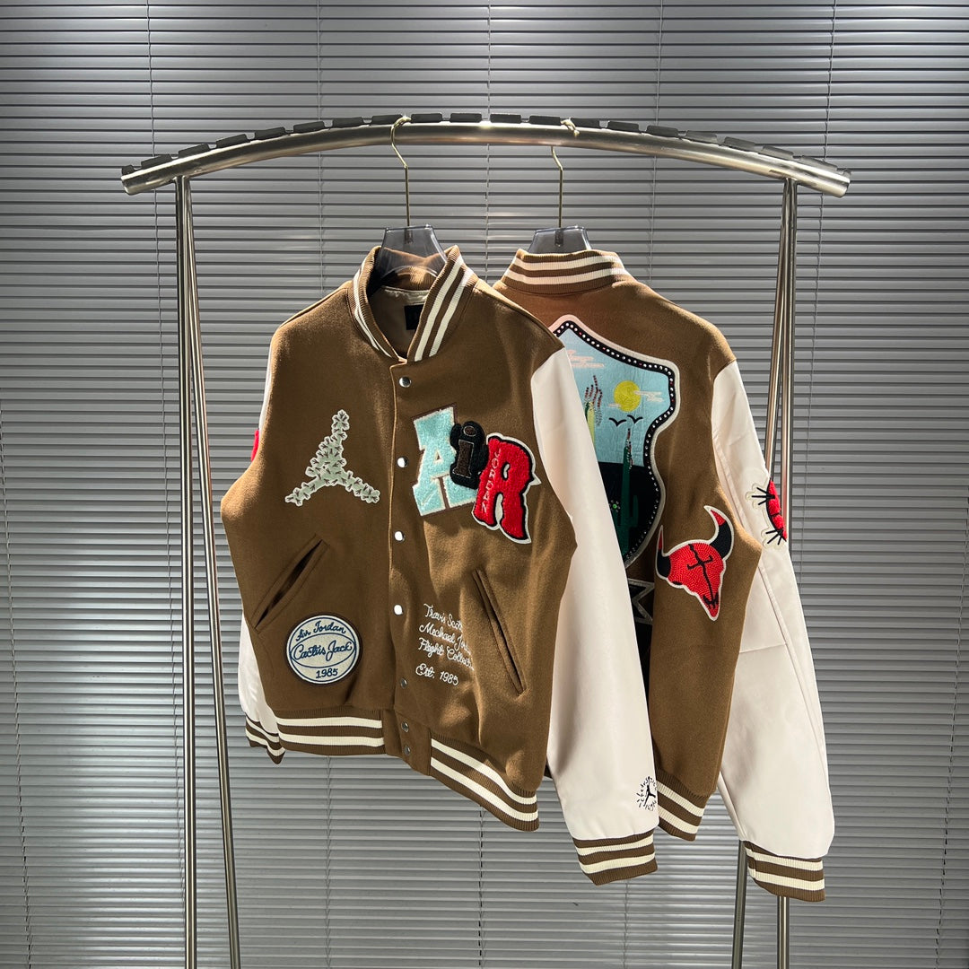 Jordan X Travis Scott聯名棒球外套