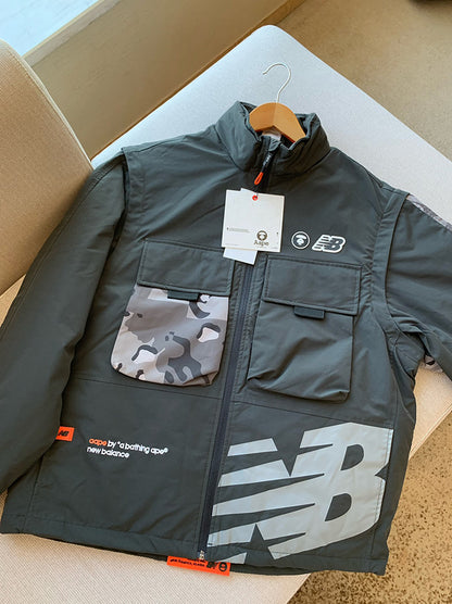 AAPE x New Balance Detachable Jacket 可拆卸機能鋪棉外套