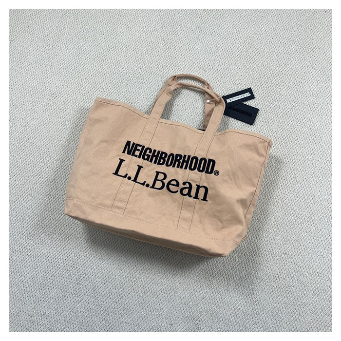 NEIGHBORHOOD x L.L.BEAN GROCERY TOTE 帆布手提托特包