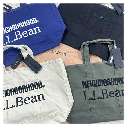 NEIGHBORHOOD x L.L.BEAN GROCERY TOTE 帆布手提托特包