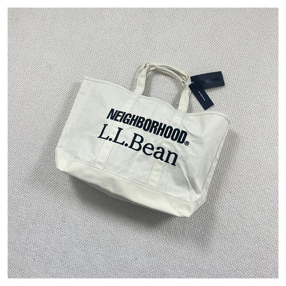 NEIGHBORHOOD x L.L.BEAN GROCERY TOTE 帆布手提托特包