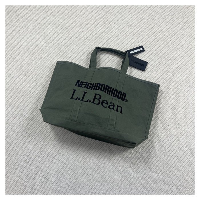 NEIGHBORHOOD x L.L.BEAN GROCERY TOTE 帆布手提托特包