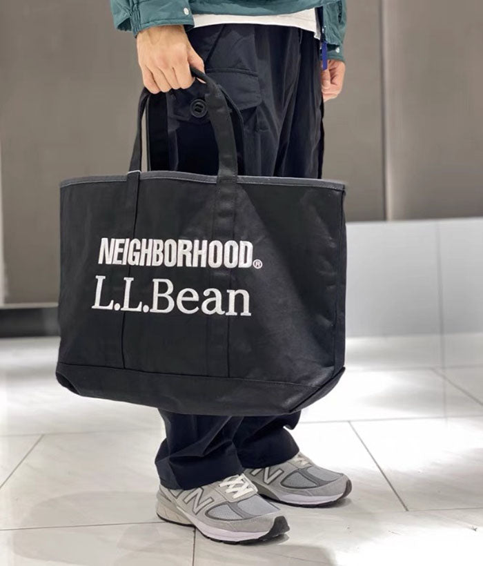 NEIGHBORHOOD x L.L.BEAN GROCERY TOTE 帆布手提托特包