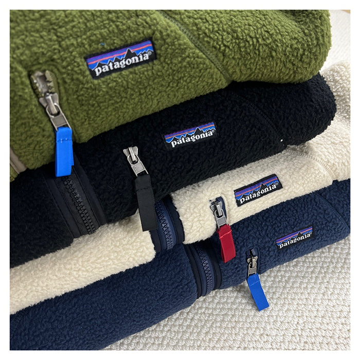 PATAGONIA RETRO PILE LOGO PATCH JACKET 再生羊羔絨夾克