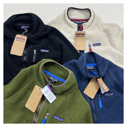 PATAGONIA RETRO PILE LOGO PATCH JACKET 再生羊羔絨夾克