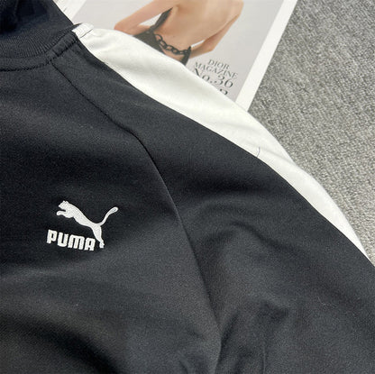 PUMA ICONIC T7 TAPING TRACK JACKET ROSÉ 同款立領運動夾克