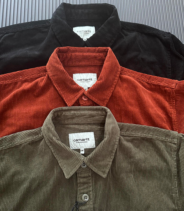 Carhartt WIP CORDUROY SHIRT 卡哈特燈芯絨工裝襯衫