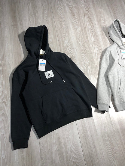 - 全新特價 - Jordan Statement Fleece Hoodi 喬丹重磅刷毛連帽衫 (黑XL)