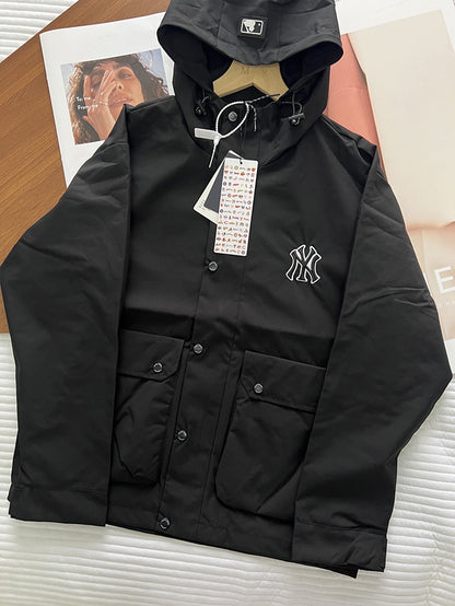 MLB Korea Medium Logo Windbreaker 防水風衣夾克