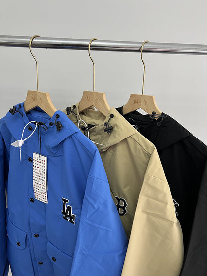 MLB Korea Medium Logo Windbreaker 防水風衣夾克