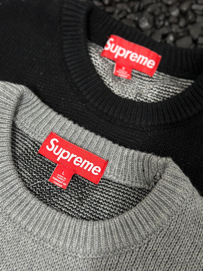 Supreme x THRASHER SWEATER 線嵌LOGO針織毛衣