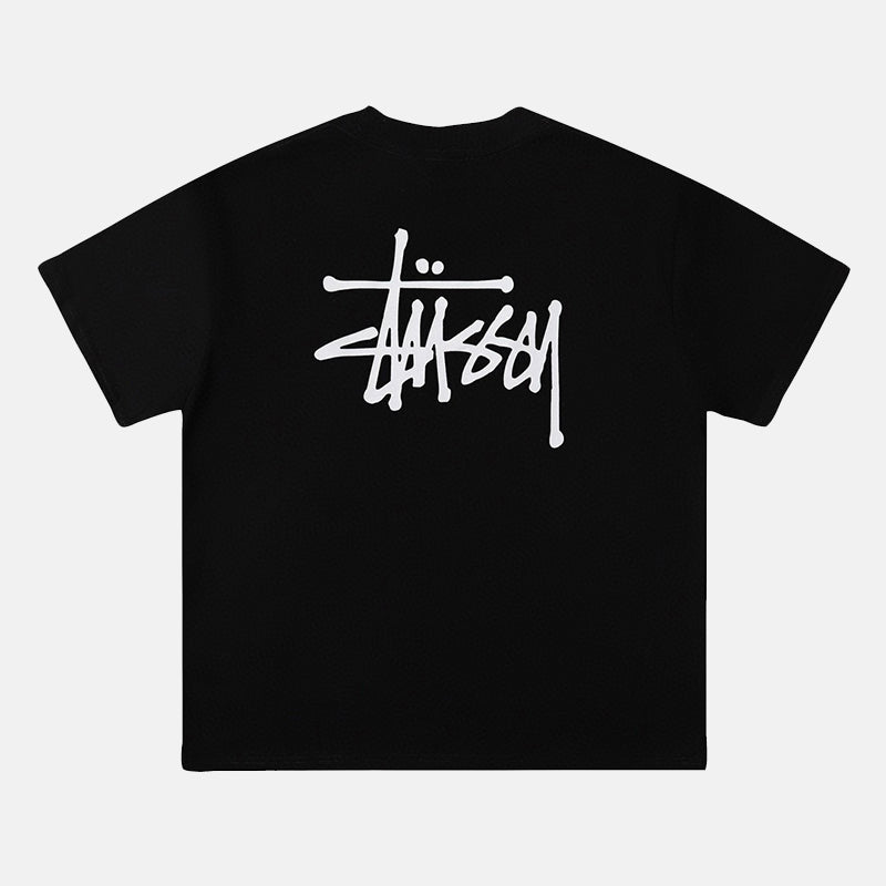 STUSSY 經典印花短袖T恤