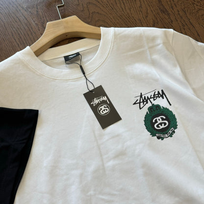 STUSSY 皇冠花環印花短袖T恤