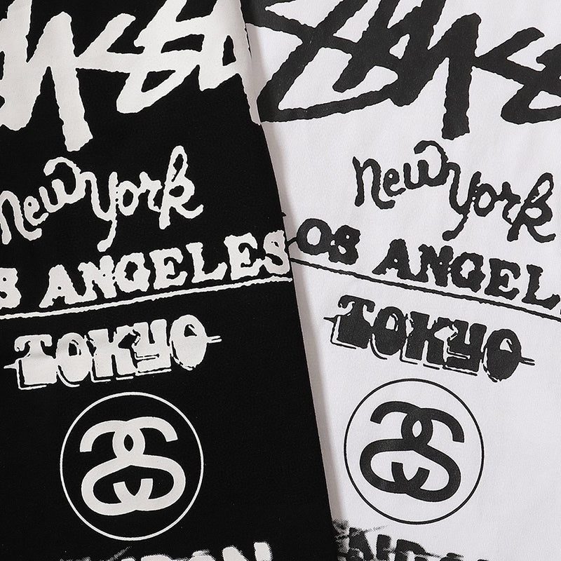 STUSSY SS23 TOUR T-SHIRT 世界巡遊系列短袖T恤