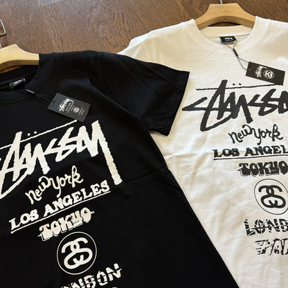 STUSSY SS23 TOUR T-SHIRT 世界巡遊系列短袖T恤