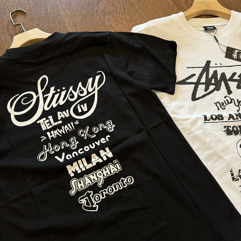 STUSSY SS23 TOUR T-SHIRT 世界巡遊系列短袖T恤