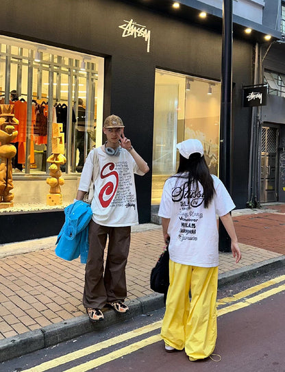 STUSSY SS23 TOUR T-SHIRT 世界巡遊系列短袖T恤