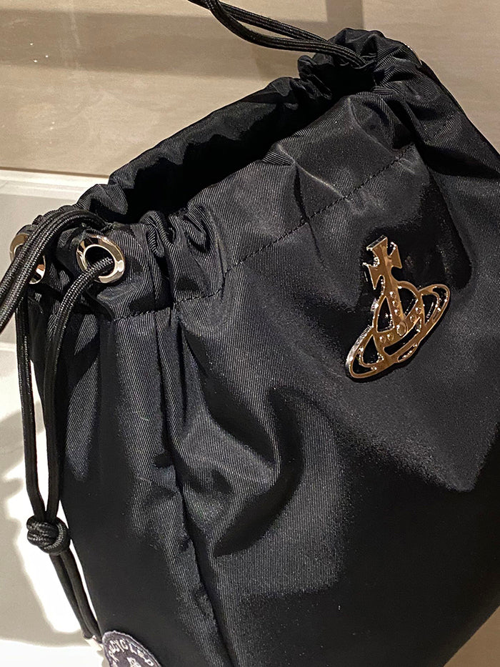 Vivienne Westwood Hilary Nylon Bucket Bag 尼龍水桶包