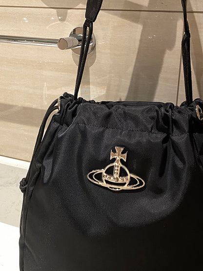 Vivienne Westwood Hilary Nylon Bucket Bag 尼龍水桶包