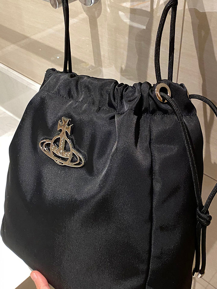 Vivienne Westwood Hilary Nylon Bucket Bag 尼龍水桶包