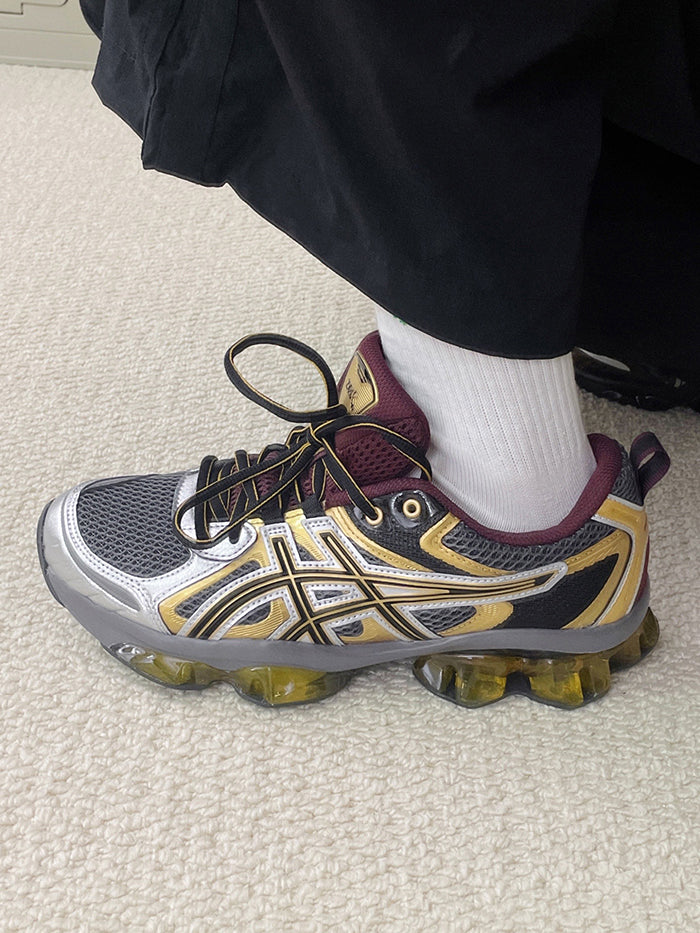 ASICS Gel Quantum Kinetic 運動休閒鞋 1203A270-021 碳黑/金色